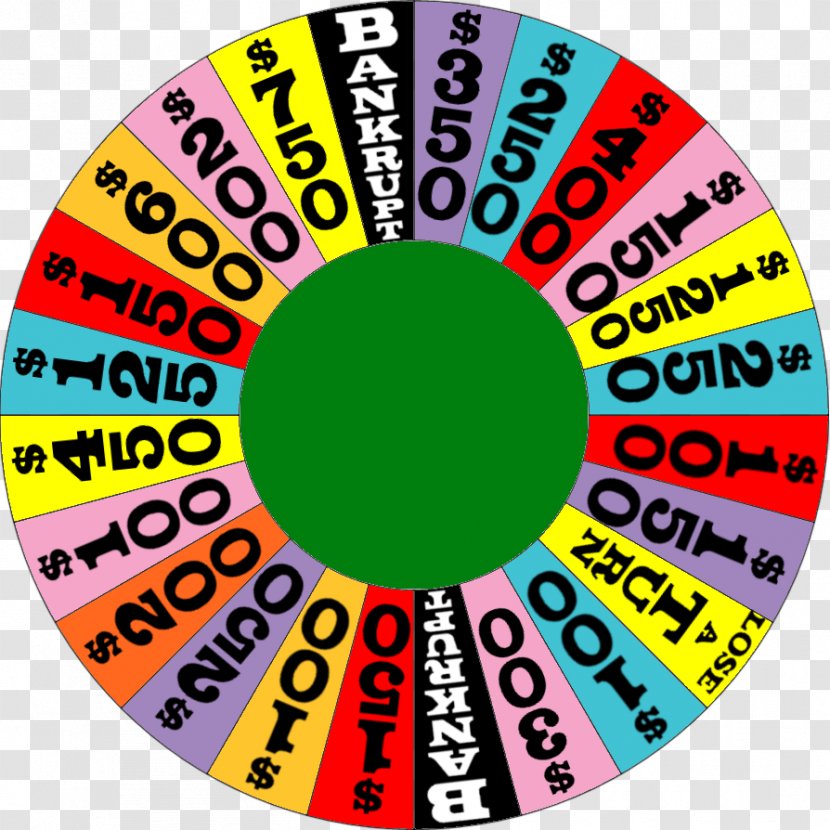 Circle Brand Point Font - Wheel Of Fortune Transparent PNG