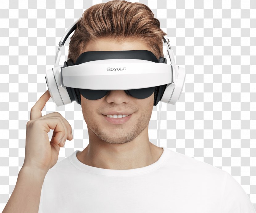 Head-mounted Display Goggles Headphones Virtual Reality Amazon.com - Technology Transparent PNG