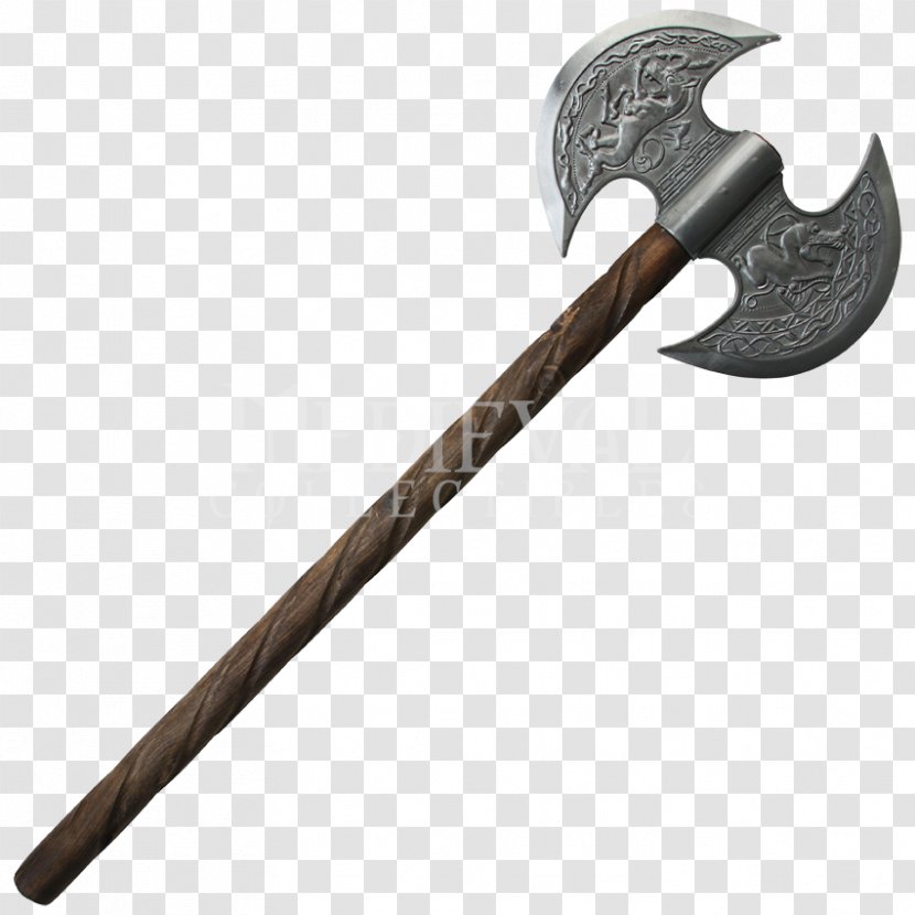 Battle Axe Middle Ages Knife Blade - Throwing - Image Transparent PNG