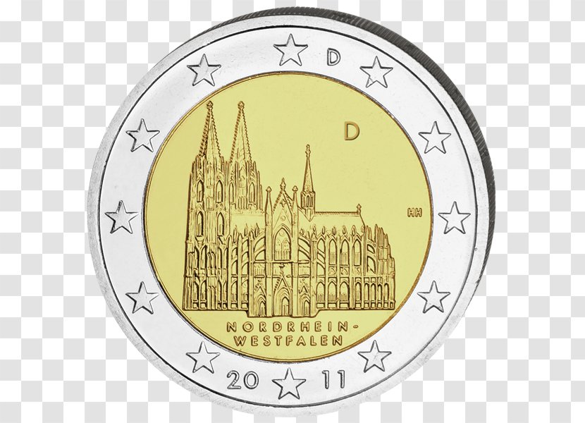 Coin Material Font - Currency - Cologne Cathedral Transparent PNG