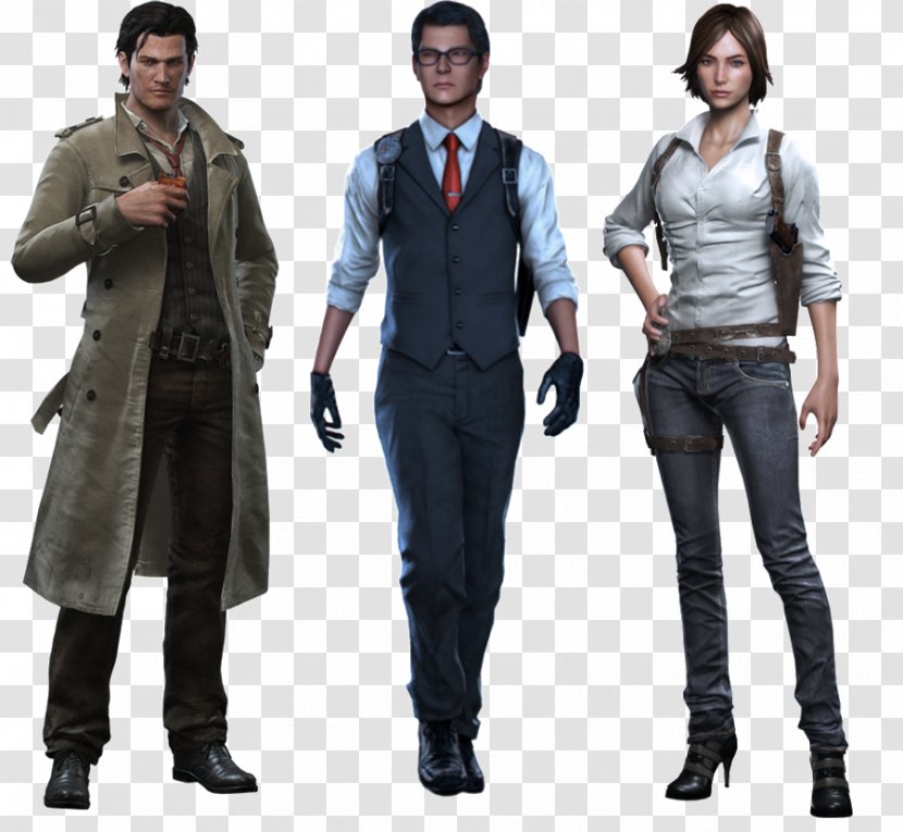 The Evil Within 2 Sebastian Castellanos Costume Cosplay - Character Transparent PNG