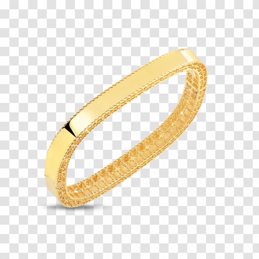 Bangle Bracelet Ring Colored Gold - Metal Transparent PNG
