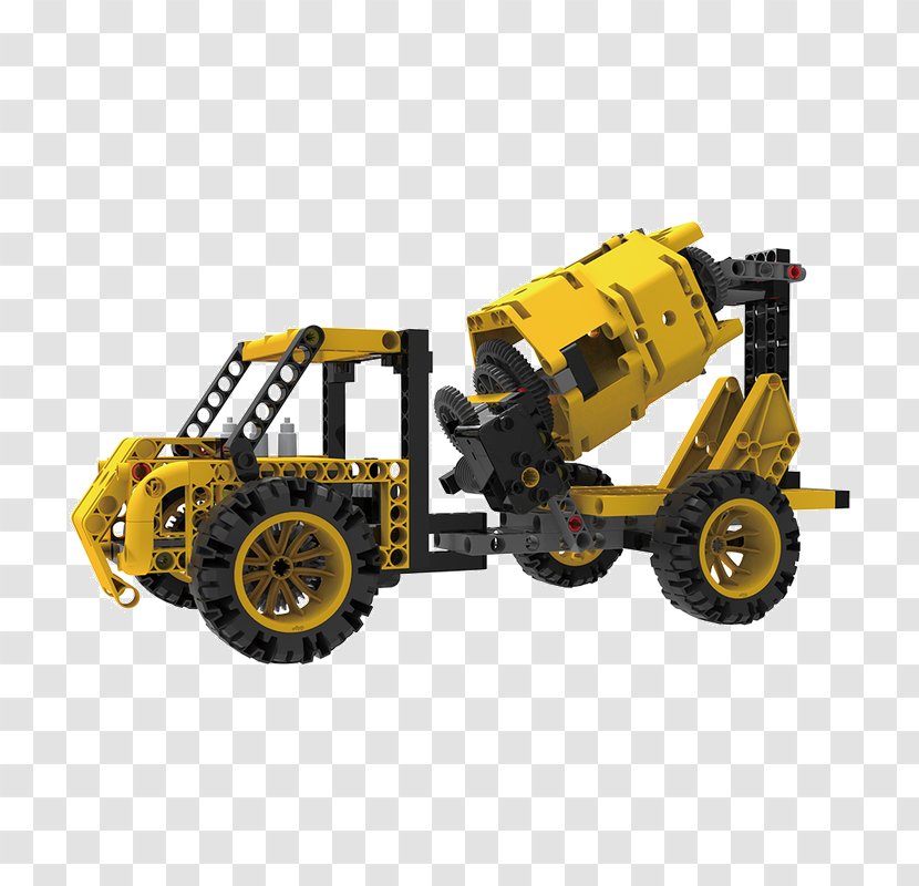 智高实业股份有限公司 Heavy Machinery Architectural Engineering Electric Motor Vehicle - Yellow - Construction Trucks Transparent PNG
