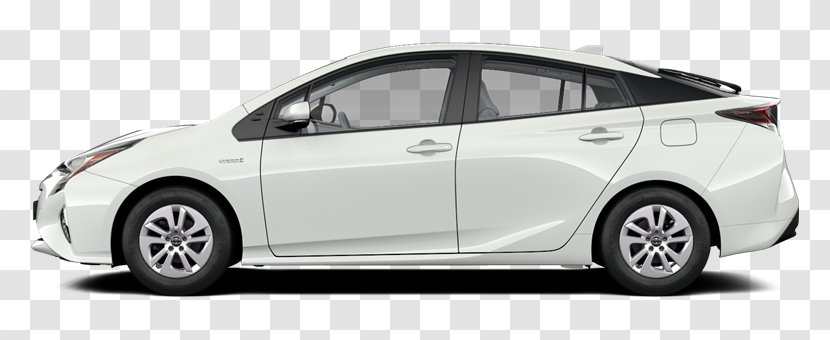 2017 Toyota Prius Car Plug-in Hybrid 2016 C - Automotive Design Transparent PNG
