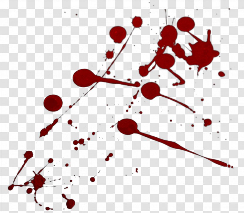 Bloodstain Pattern Analysis Clip Art - Bit - Blood Transparent PNG