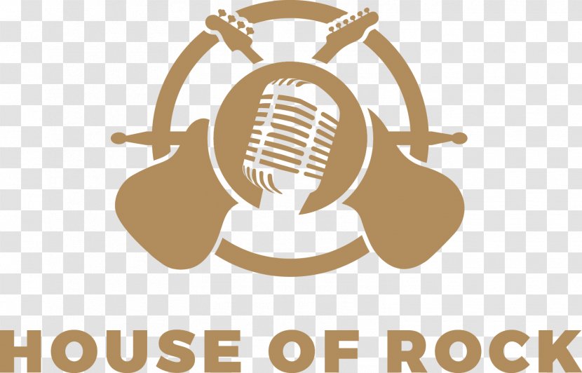 House Of Rock Bass Guitar School Logo - Audio Equipment Transparent PNG