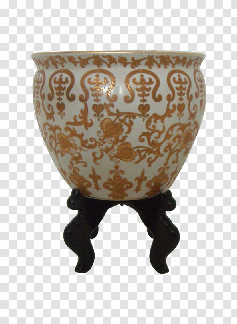 Ceramic Bowl Vase - Table Transparent PNG