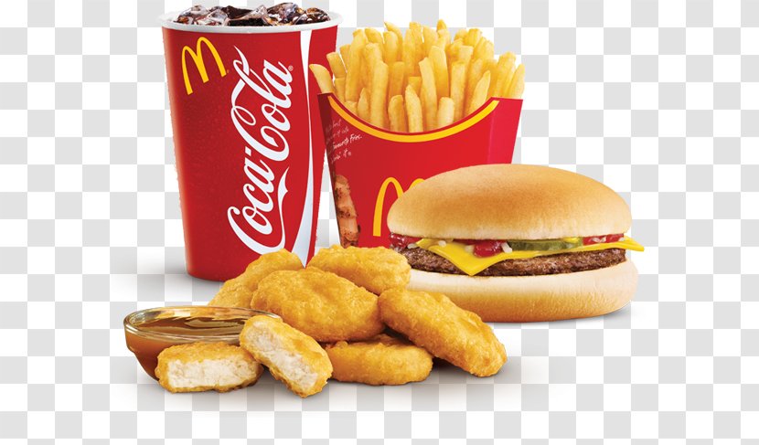 French Fries McDonald's Chicken McNuggets Cheeseburger Nugget Big Mac - Fried Food - NYSE:MCD Transparent PNG