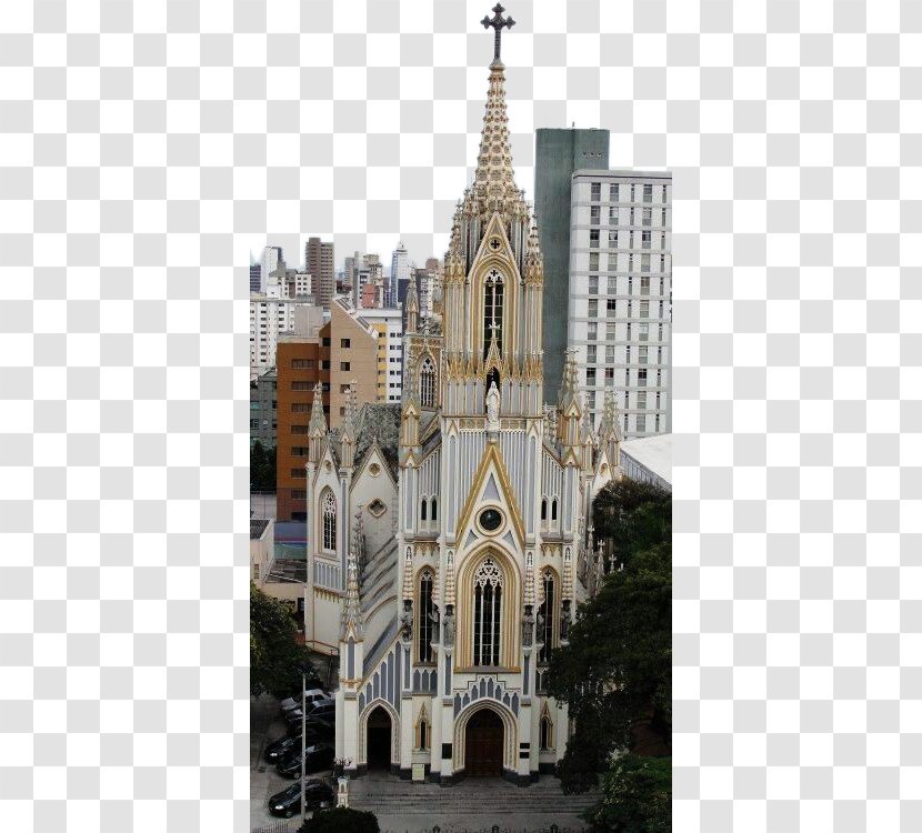 Basilica Of Our Lady Lourdes, Belo Horizonte Sanctuary Lourdes Church - Cathedral - City Transparent PNG