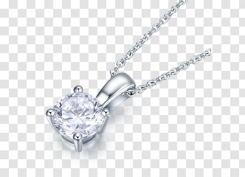 Earring Diamond Necklace Locket Gemological Institute Of America - Platinum Transparent PNG