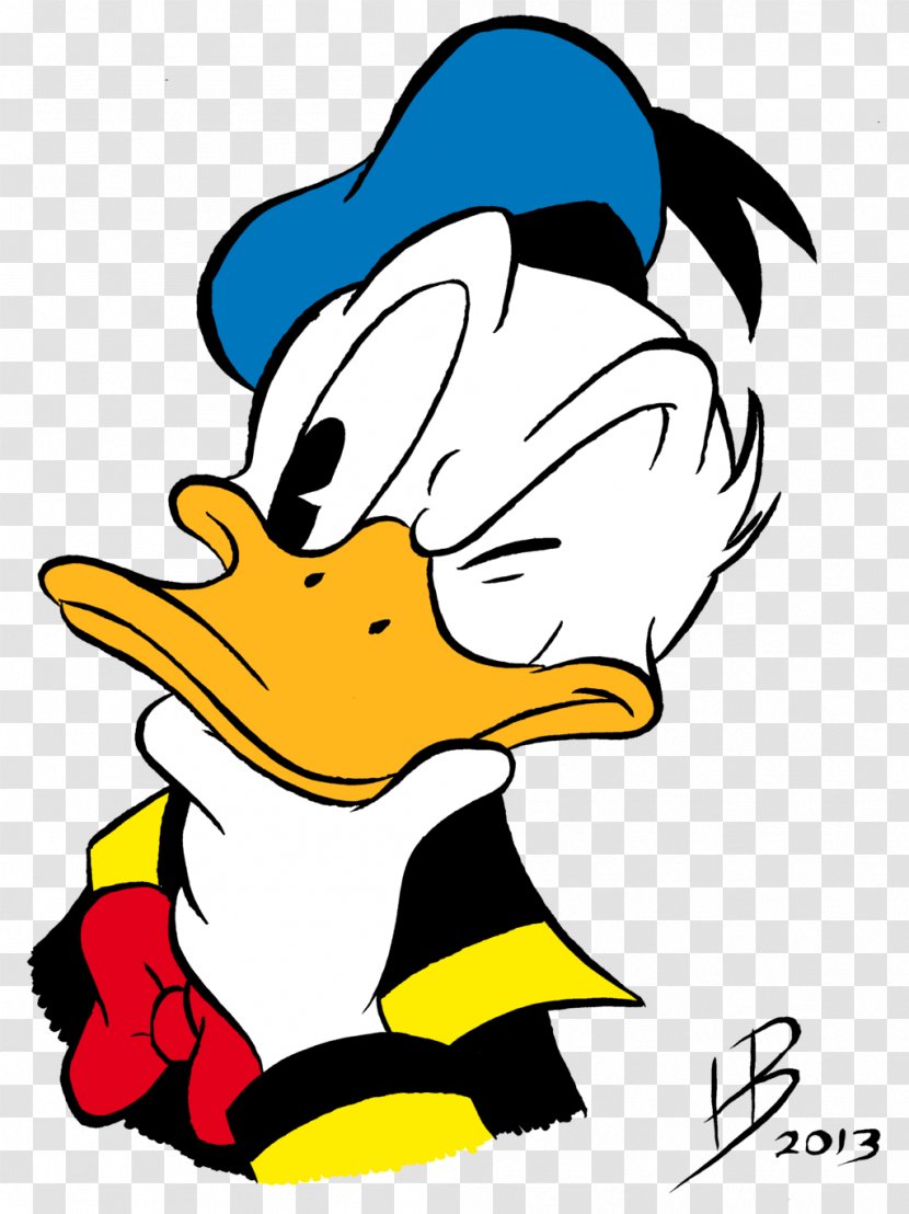 Donald Duck Daisy Drawing Cartoon - Beak Transparent PNG