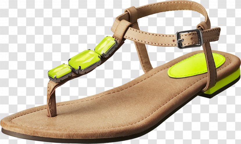 Sandal Slipper Shoe Footwear - Sandals Image Transparent PNG