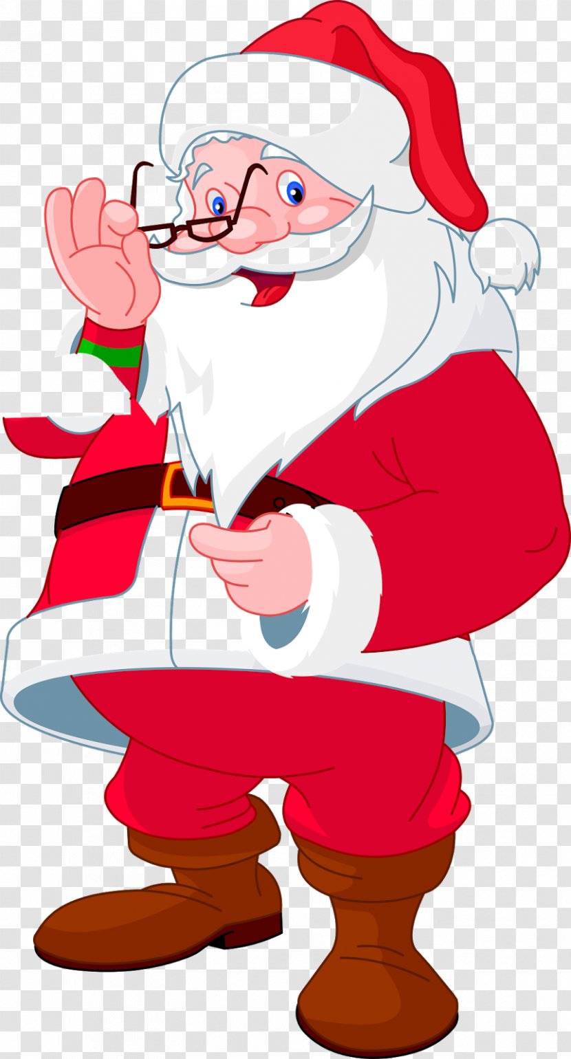 Santa Claus Royalty-free Clip Art - Cartoon Transparent PNG