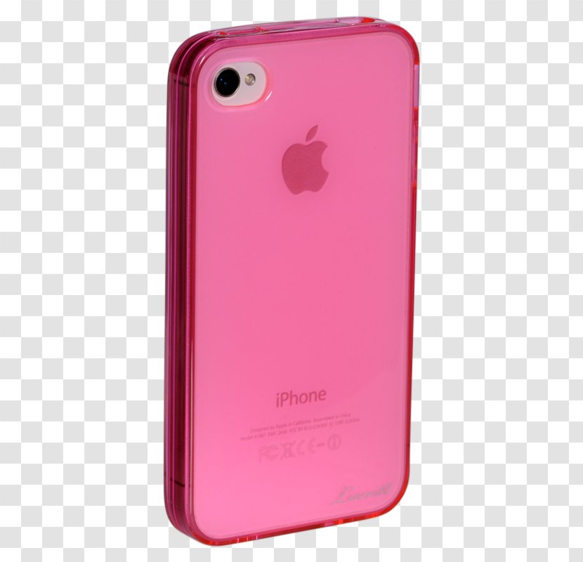 Feature Phone Pink M - Portable Communications Device - Case Transparent PNG
