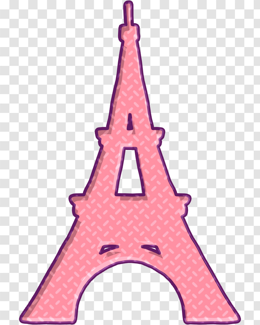 Monuments Of The World Icon Eiffel Tower Icon Transparent PNG