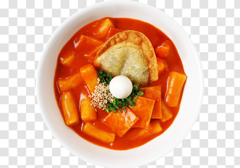 Yellow Curry Tteok-bokki Red Mandu - Chilli Hot Transparent PNG