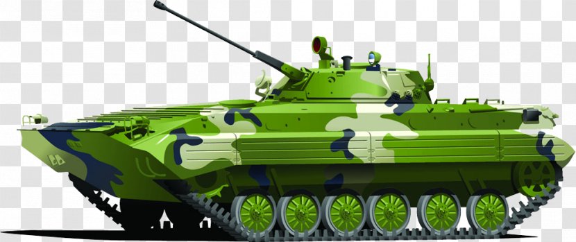 MULTANKS Car Military Vehicle - Comics - Cartoon Painted Camouflage Tanks Transparent PNG