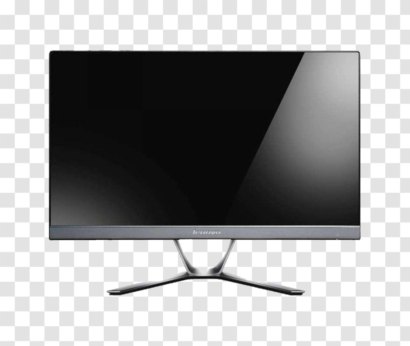 Laptop Dell Computer Monitor Television Set Liquid-crystal Display - Monochrome - Large Screen TV Transparent PNG