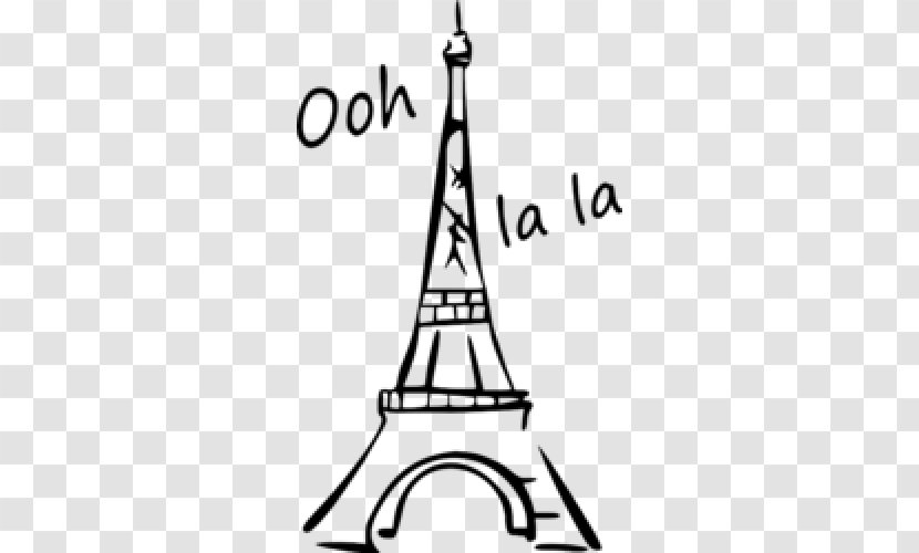 Eiffel Tower Drawing Line Art Clip Transparent PNG