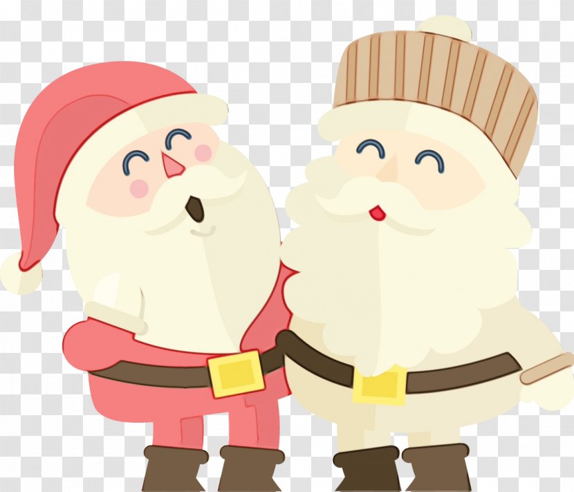Santa Claus - Wet Ink - Fictional Character Transparent PNG