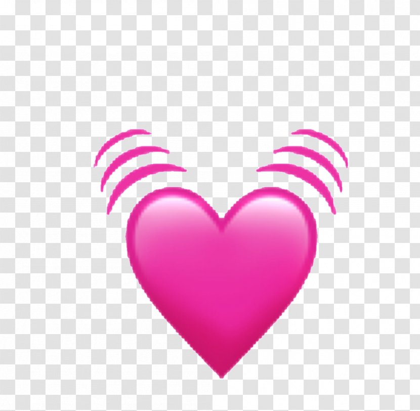 Heart IPhone 4 Emoji IOS 11 Transparent PNG
