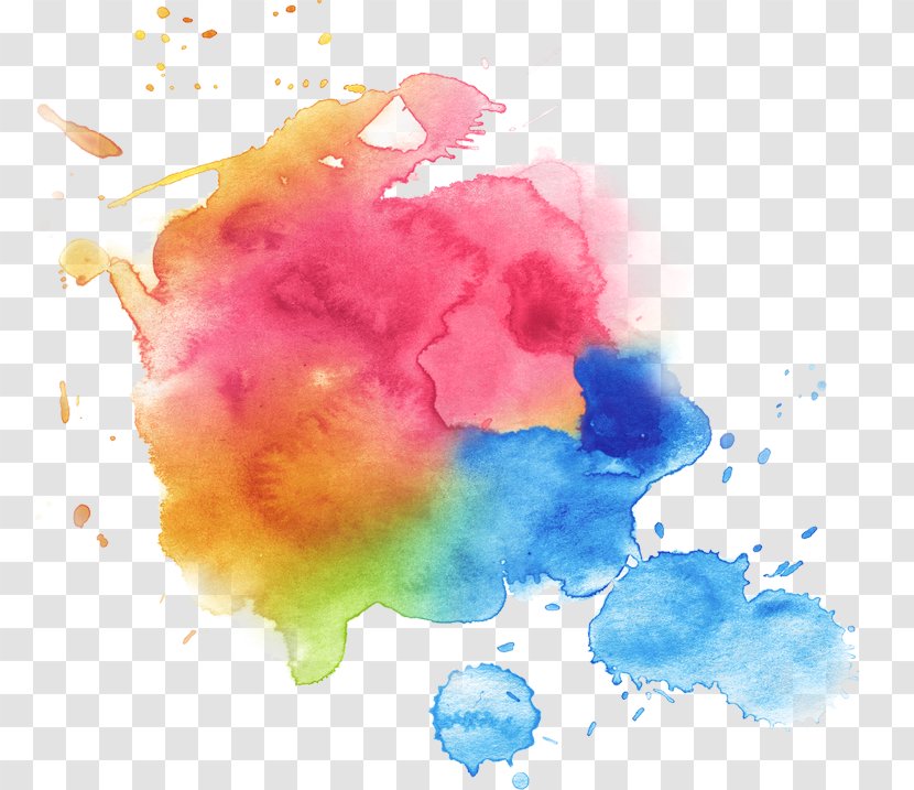 Watercolor Painting Oil Paint Brushes - Color Transparent PNG