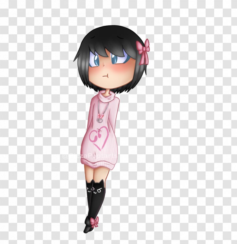 DeviantArt Black Hair Uniform Costume - Frame - Pop Tart Transparent PNG