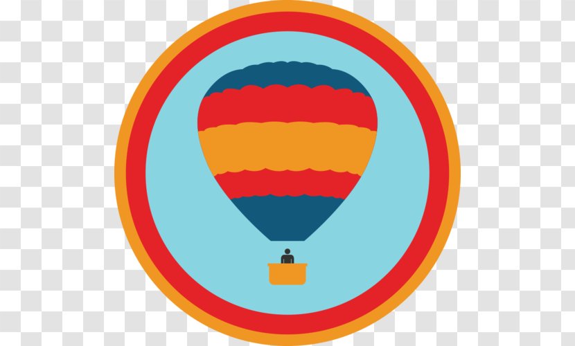 Hot Air Balloon Line Clip Art - Scout Transparent PNG