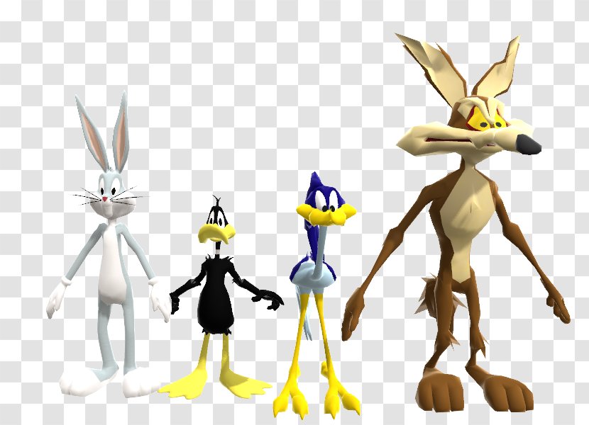 Daffy Duck Bugs Bunny Cartoon Looney Tunes Rabbit Transparent PNG