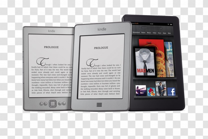 Amazon.com Fire HD 10 E-Readers Computer Kindle Paperwhite - Smartphone Transparent PNG