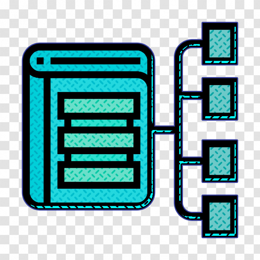 Data Icon Arrangement Icon Data Management Icon Transparent PNG
