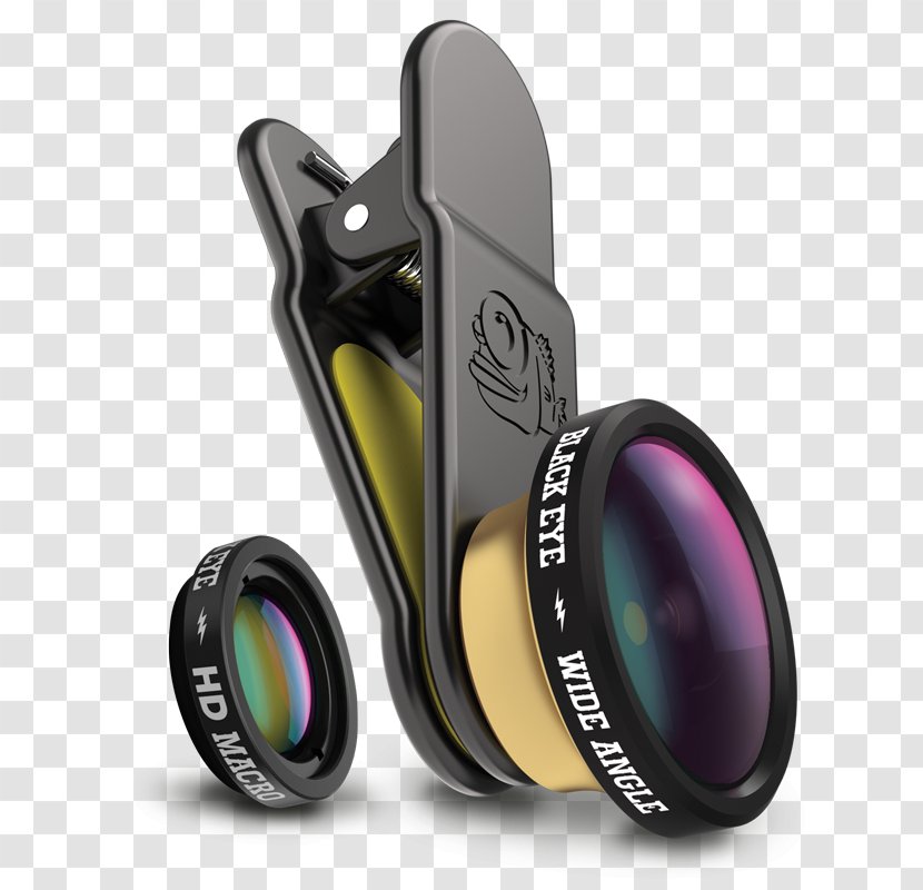 Wide-angle Lens Camera Fisheye Macro Photography Black Eye HD Series Combo Kit - Cameras Optics Transparent PNG