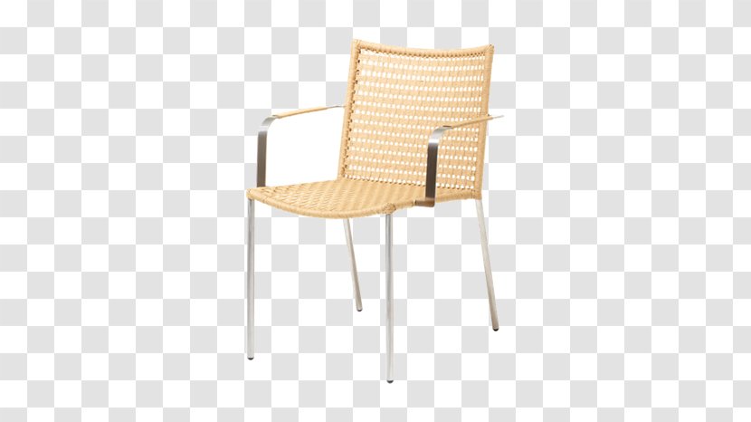 Chair Accoudoir Garden Furniture Wicker - Straw Transparent PNG