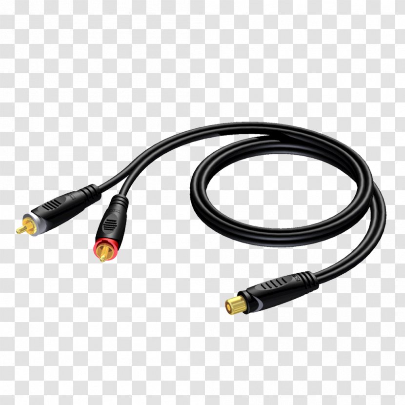 RCA Connector XLR Phone Electrical Cable Transparent PNG