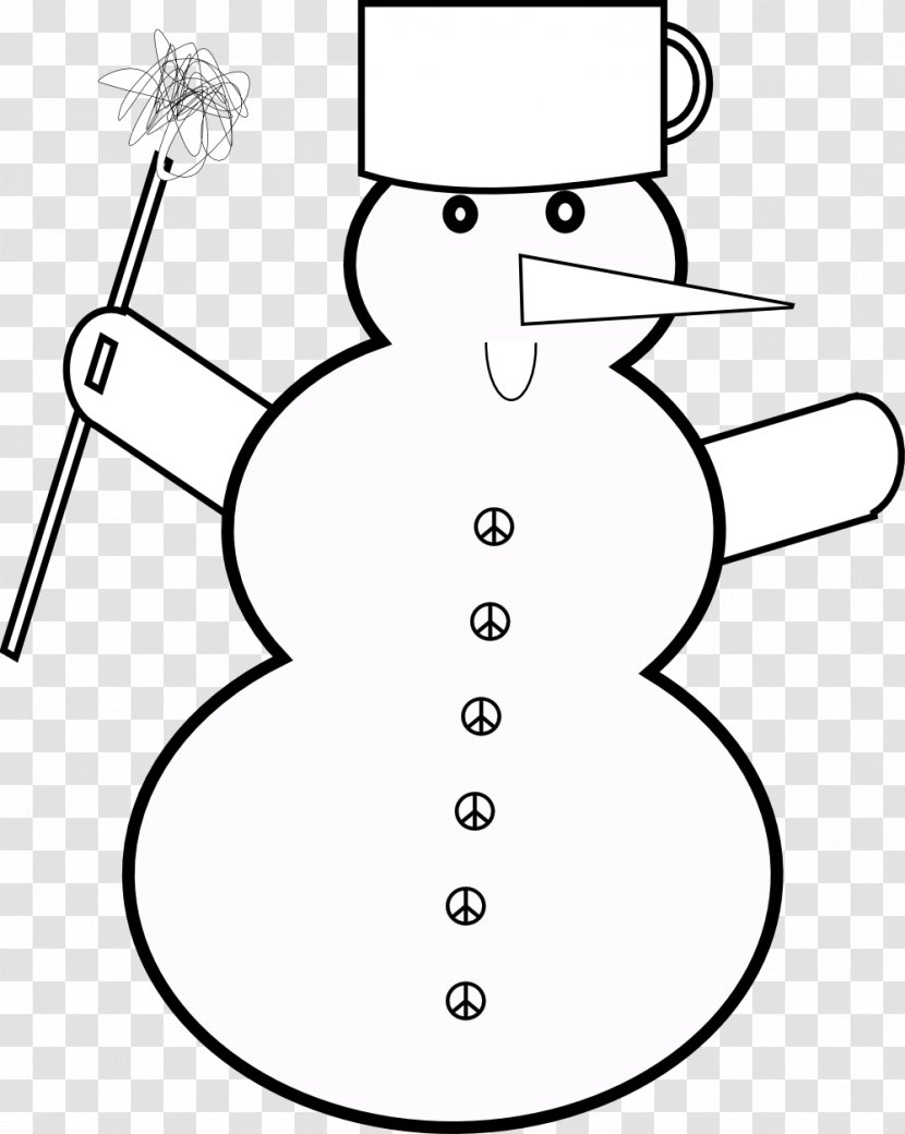 YouTube Snowman Drawing Clip Art - Neck Transparent PNG