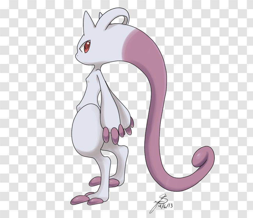 Cat Pokémon X And Y Mewtwo Drawing - Flower Transparent PNG