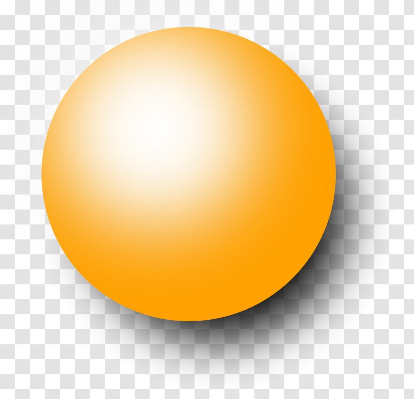 Sphere - Egg - Yellow Ball Cliparts Transparent PNG