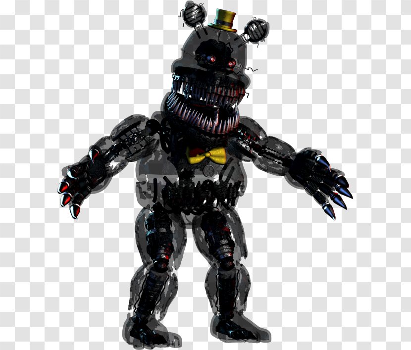 Five Nights At Freddy's 4 2 3 Freddy's: Sister Location - Action Figure - Jump Scare Transparent PNG