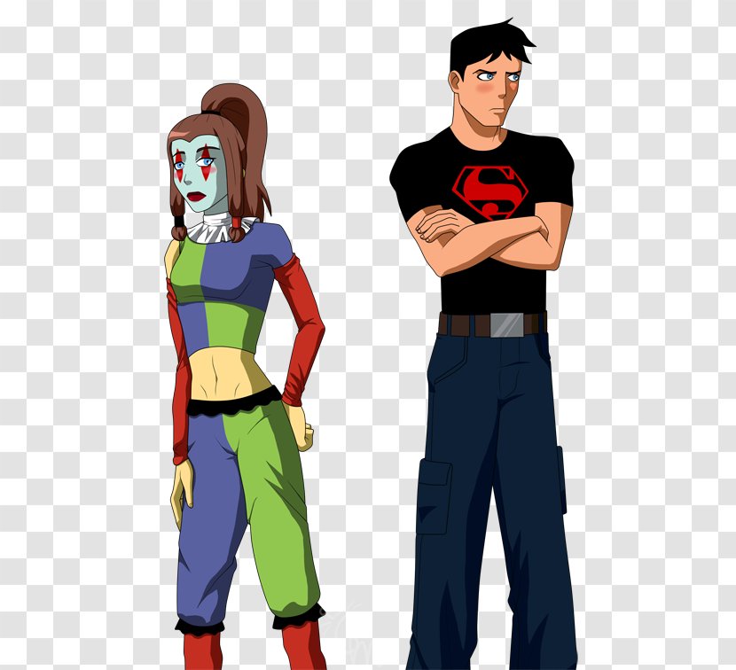 Superboy Miss Martian Beast Boy Superhero Young Justice - Male Transparent PNG
