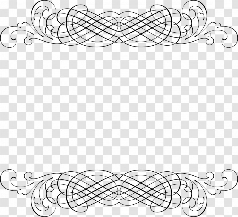 Line Art Drawing Clip - Silhouette - Frame Transparent PNG