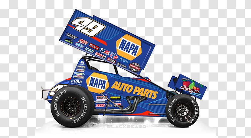 World Of Outlaws: Sprint Cars Car Racing Kasey Kahne - Dirt Track - Transparent Background Transparent PNG