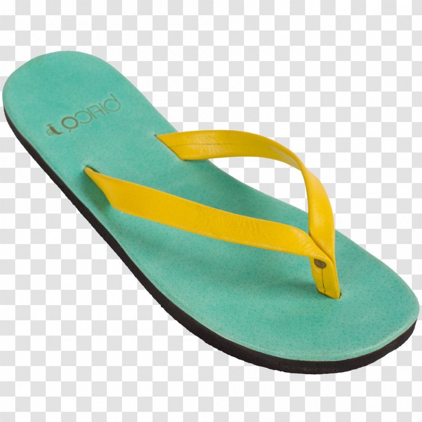 Flip-flops Shoe Footwear Sandal Badeschuh - Yellow - Vibrant Transparent PNG