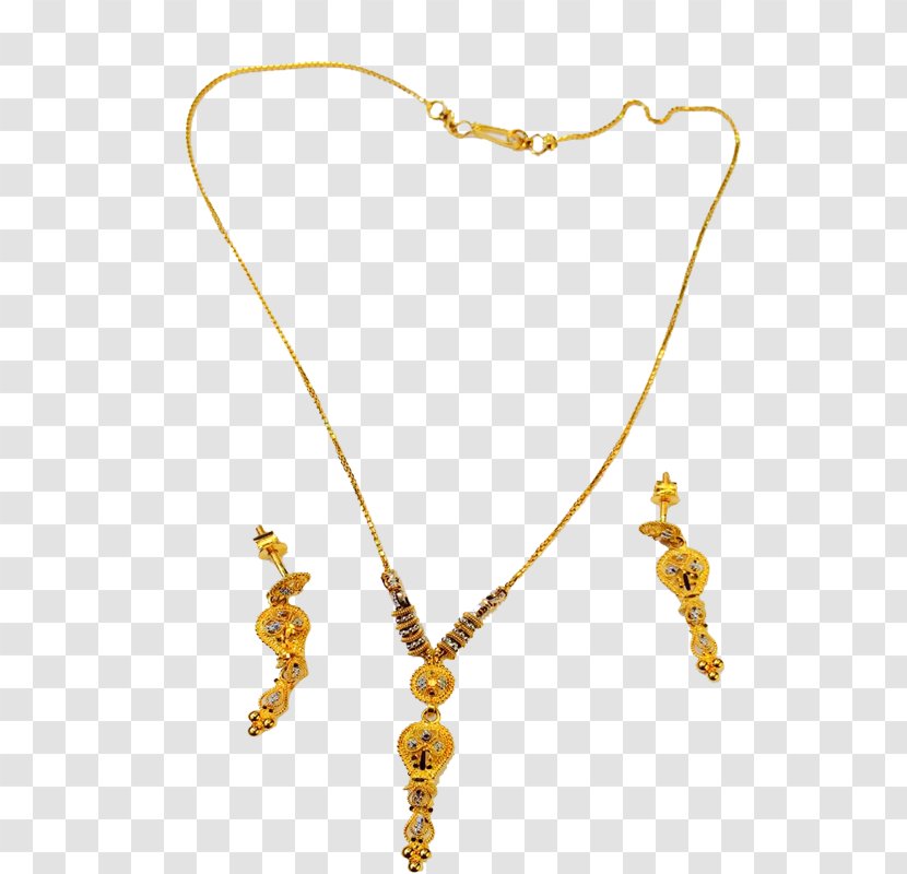 Necklace Jewellery Gold Silver Jewelry Design - Diamond Transparent PNG