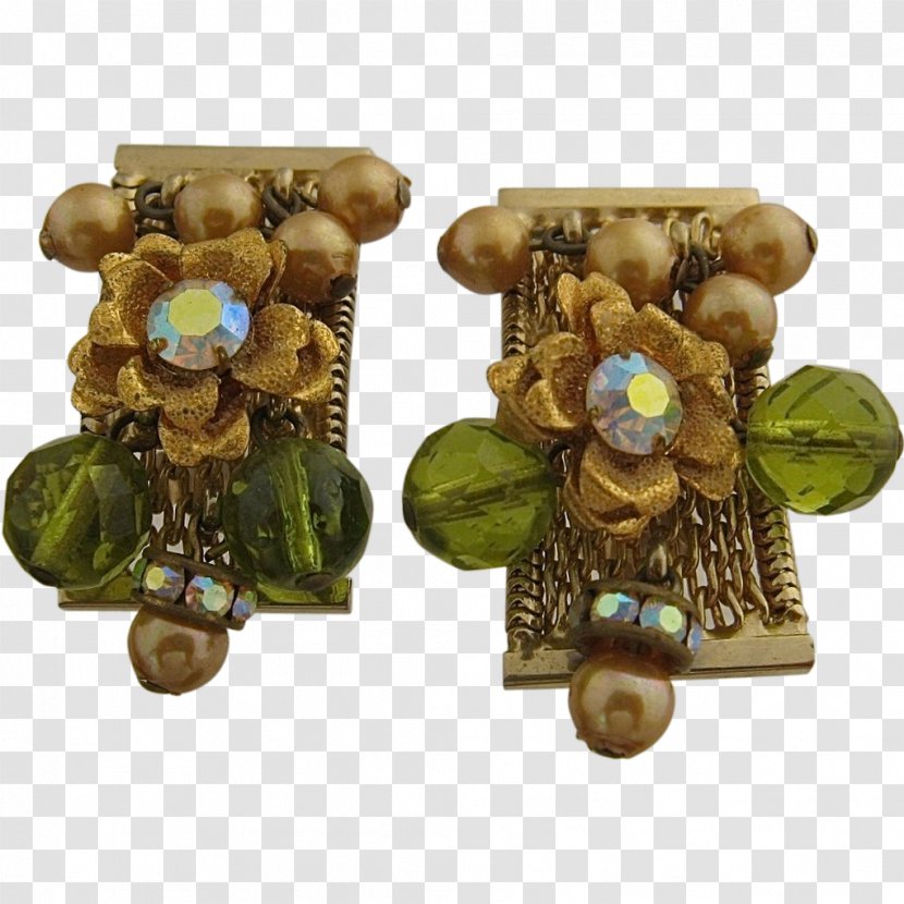 Earring Mesh Christmas Ornament - 1960s Flower Earrings Transparent PNG