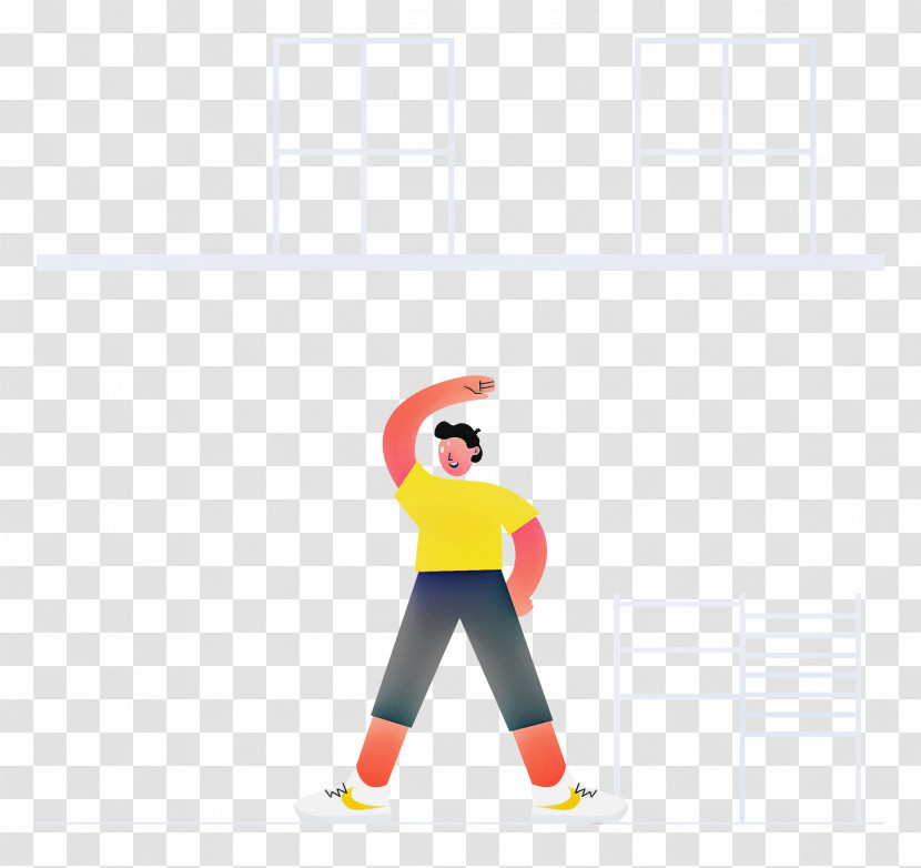 Daily Workout Stretching Sports Transparent PNG