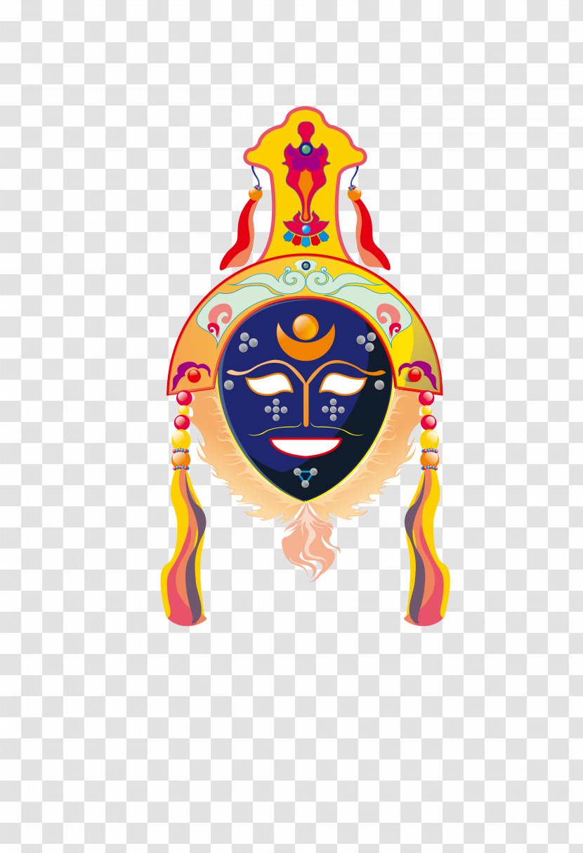 Lhasa Sho Dun Festival Mask Lhamo - Symbol - FIG Cartoon Transparent PNG