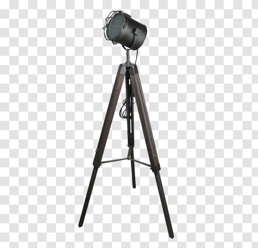 Tripod Lamp Binoculars Camera Optics - Grey Floor Transparent PNG
