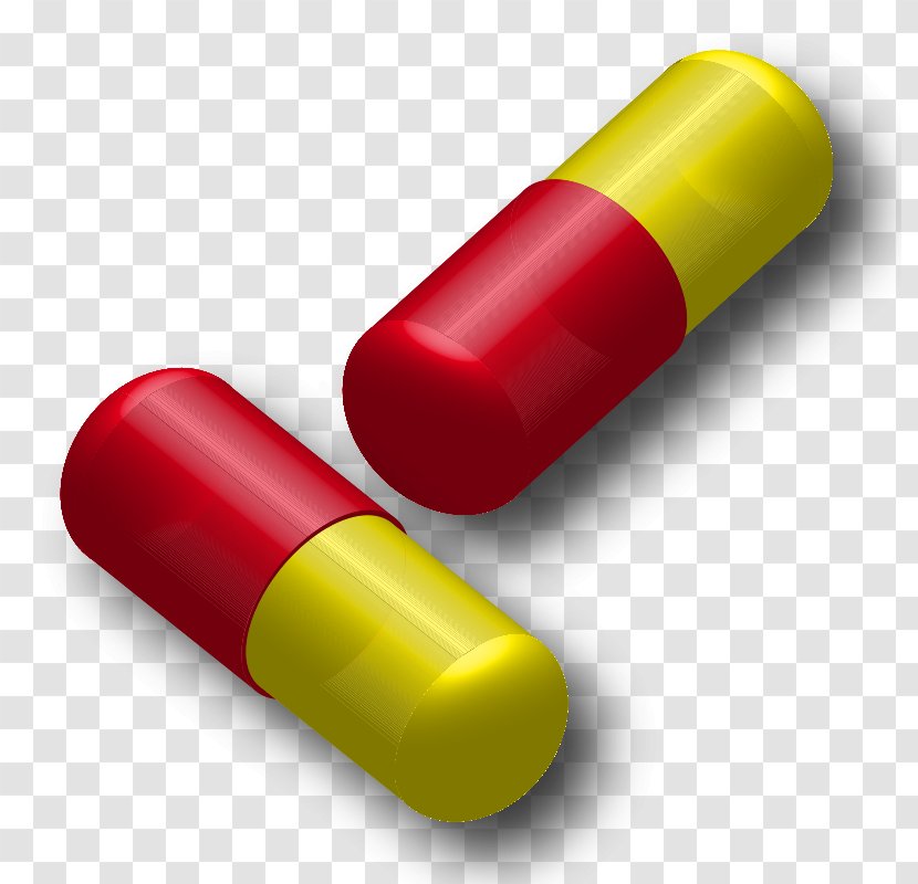 Pharmaceutical Drug Prescription Tablet Clip Art - Red - Cliparts Transparent PNG