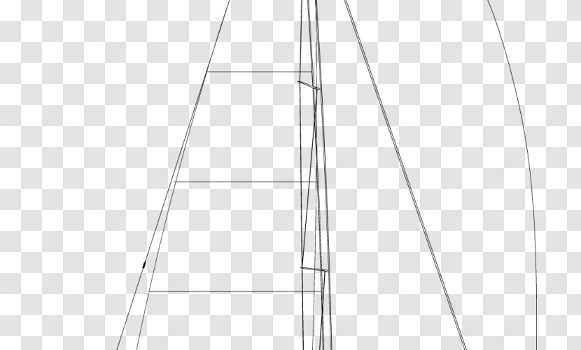 Line Angle - Black And White Transparent PNG