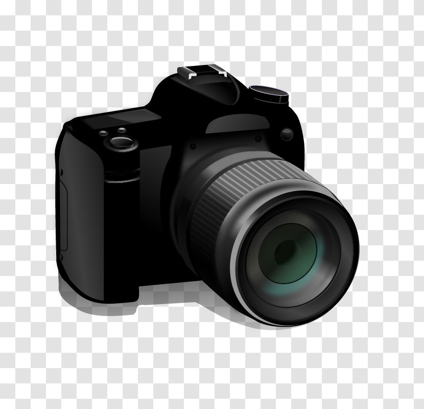 Kodak Digital Camera Photography - Lens - Black Creative Transparent PNG